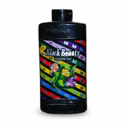 Black Beauty Cologne Talc - Square