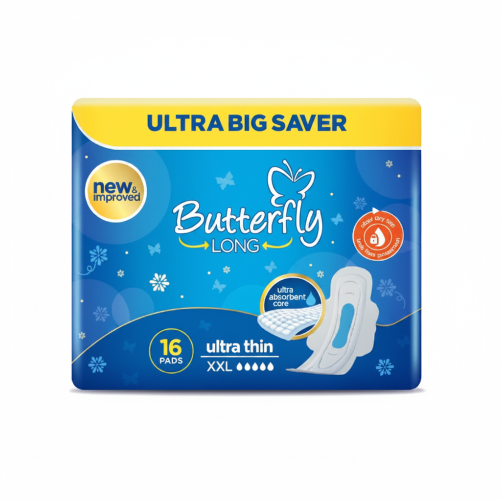 Butterfly Long Ultra Thin - Square