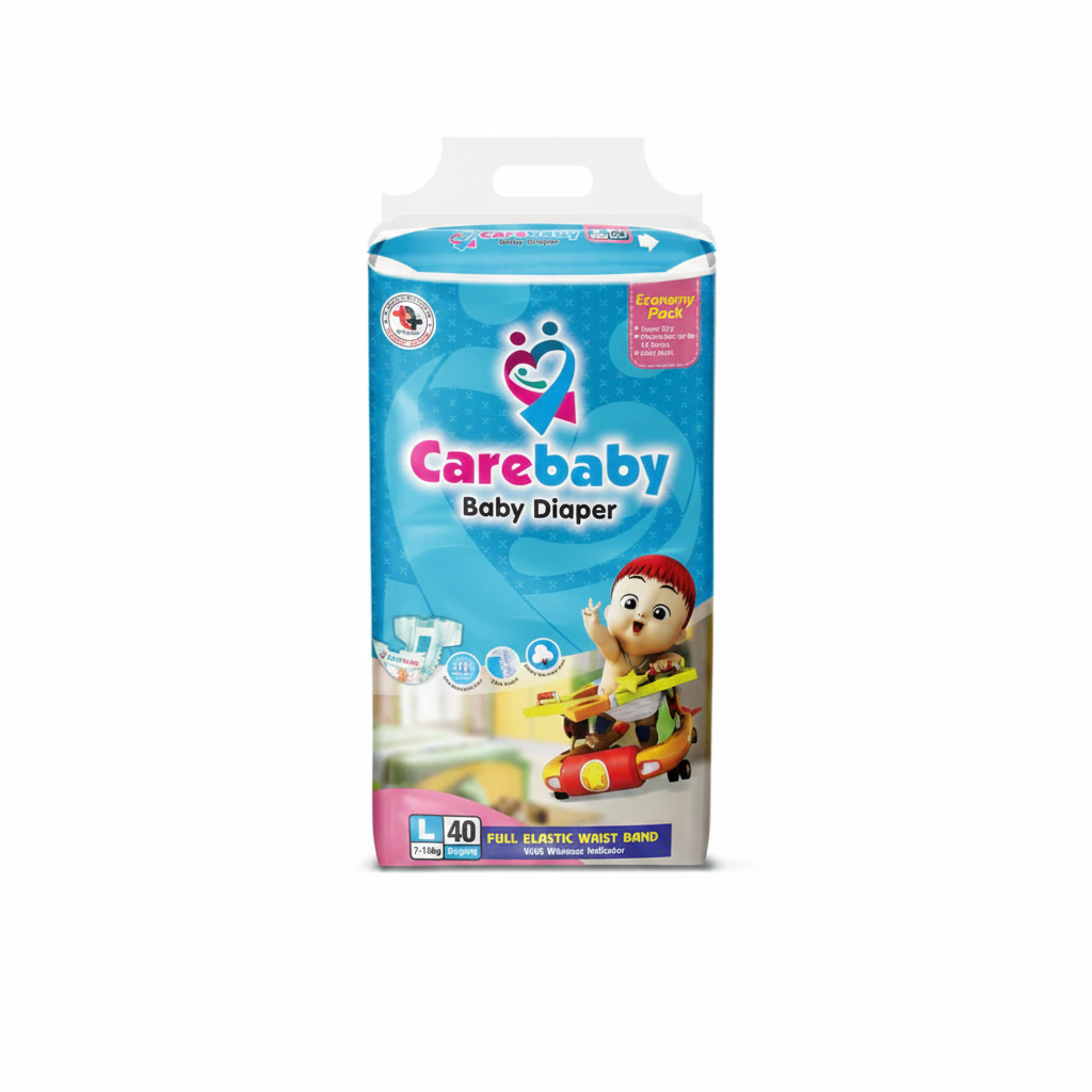 Carebaby Baby Diaper L - Square