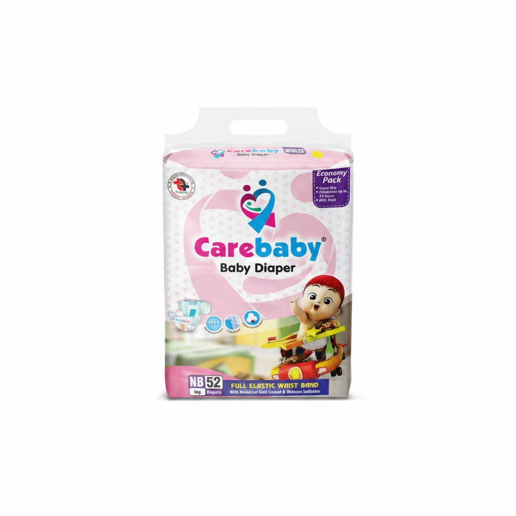 Carebaby Baby Diaper NB - Square