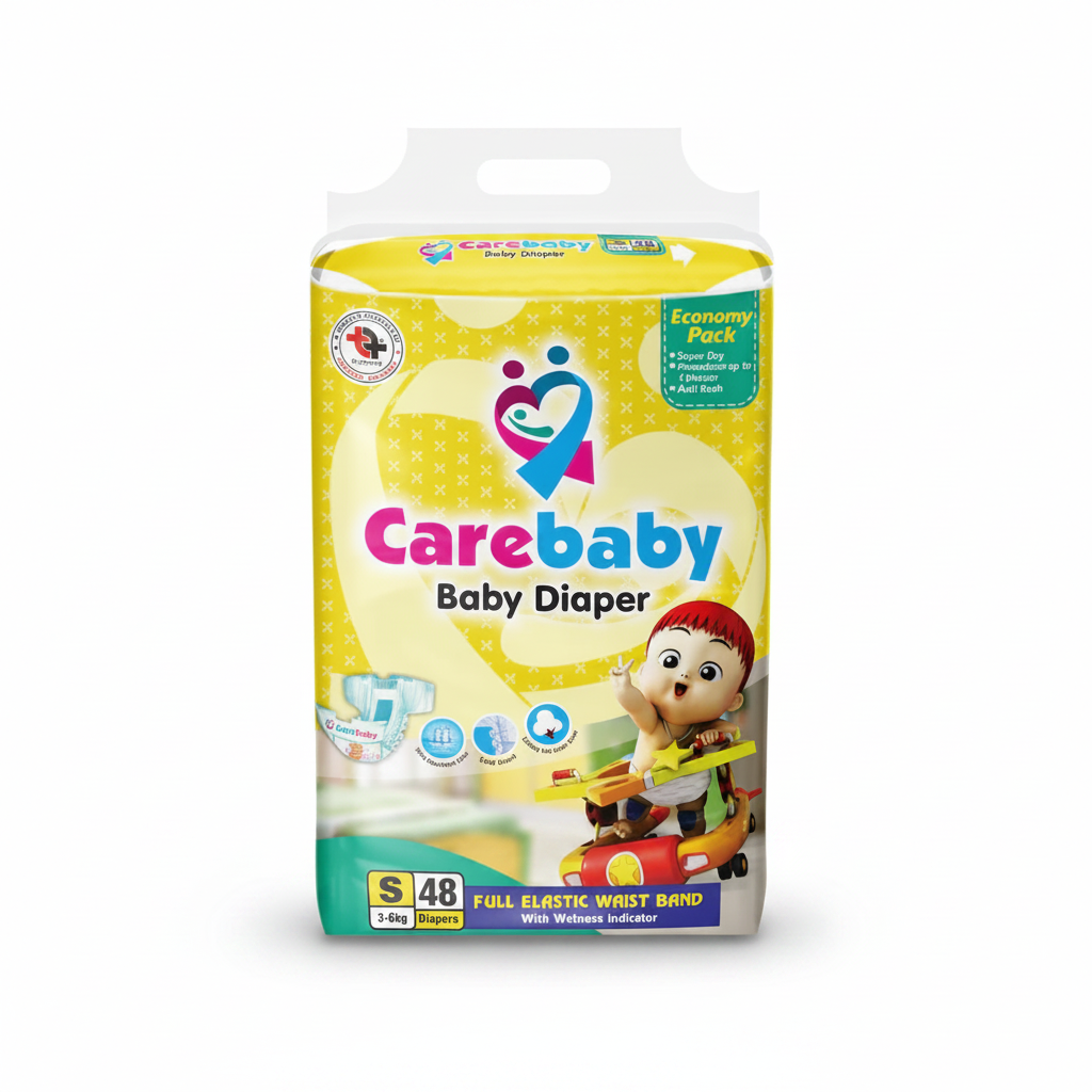 Carebaby Baby Diaper S - Square