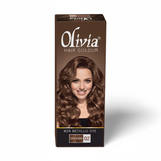 Olivia Hair Colour Dark Brown 02 - Centered