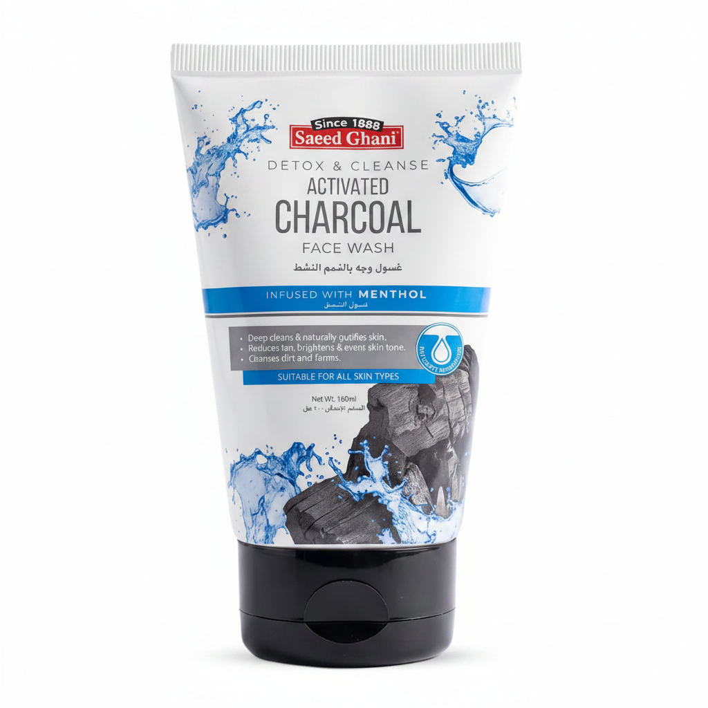 Saeed Ghani Activated Charcoal Face Wash