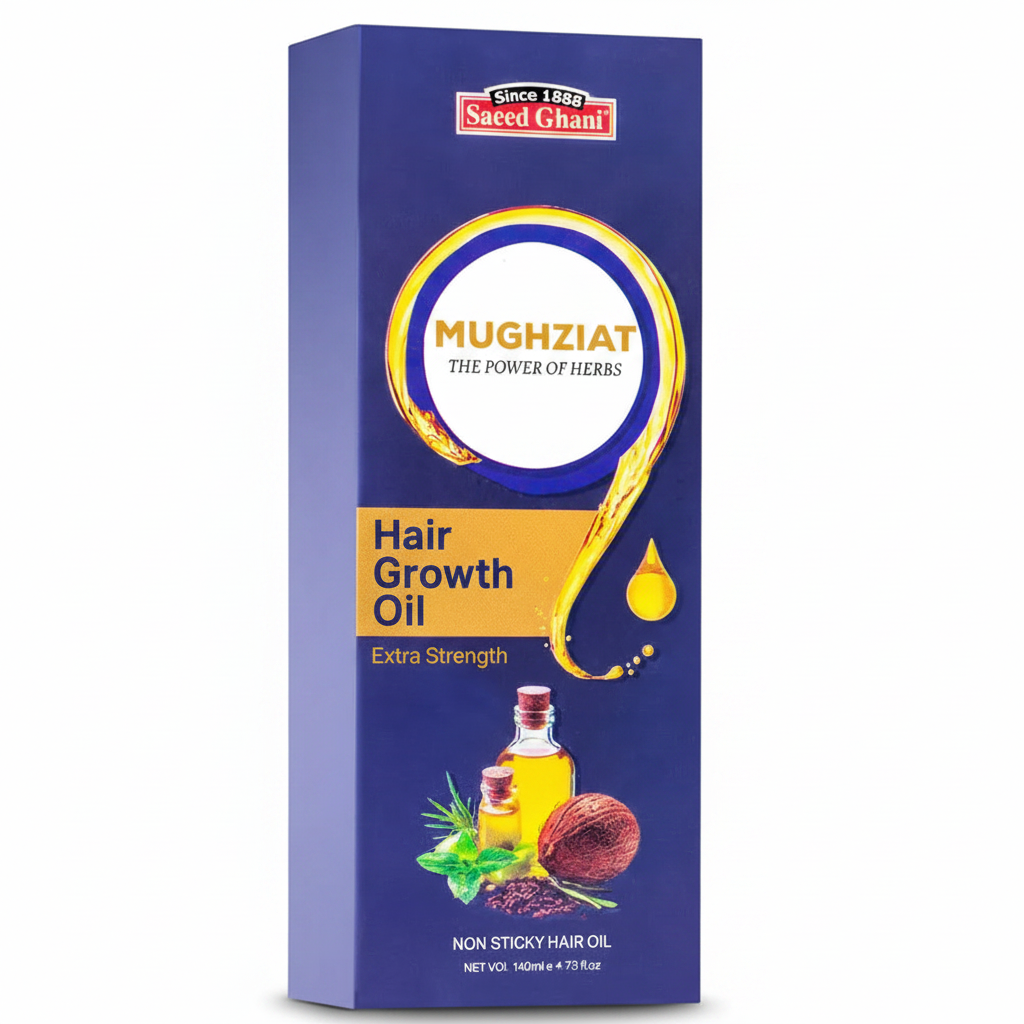 Saeed Ghani Mughziat Hair Growth Oil