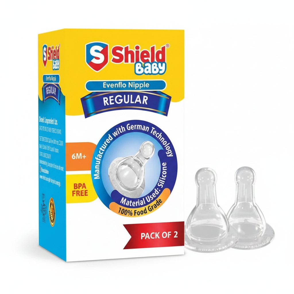Shield Baby Evenflo Nipple Regular